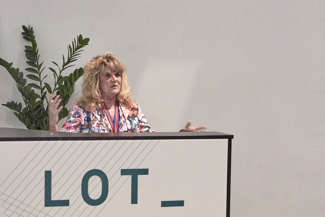 Fellowship launch presentation at Lot Fourteen, Adelaide