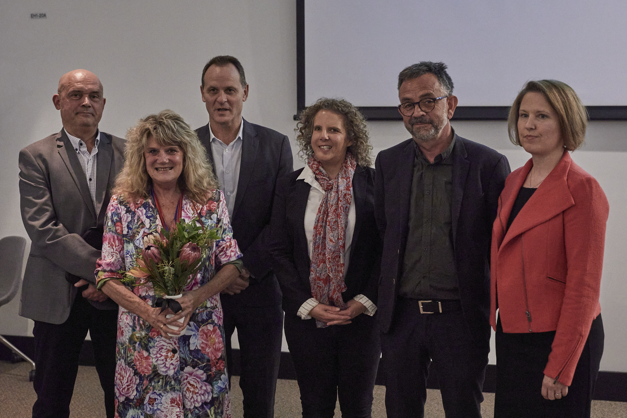 GDF team and Collab partners at the fellowship announcement, Lot Fourteen, Adelaide